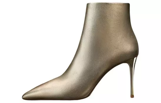 Ботильоны женские золотой Miss Left, золотой