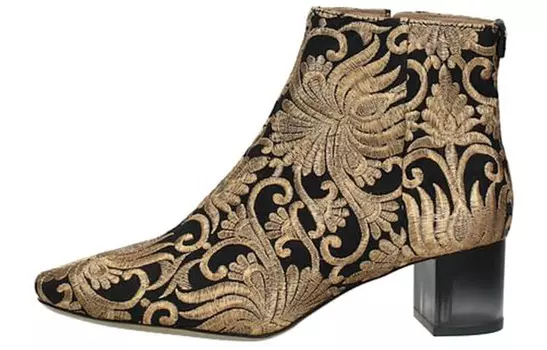 Ботильоны женские золотые Tory Burch