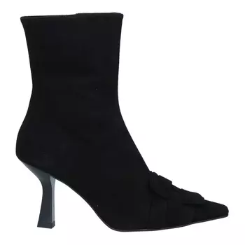 Ботильоны Zinda Soft Leather Suede Effect, черный