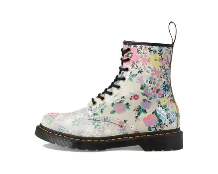 Ботинки 1460 Dr. Martens, пергаментный бежевый цветочный мэшап