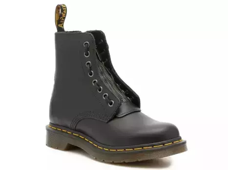 Ботинки 1460 Front Zipper - женские Dr. Martens, Black