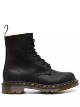 Ботинки 1460 Serena с искусственным мехом Dr. Martens, черный