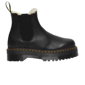 Ботинки 2976 Faux Fur Lined Platform Chelsea Boot 'Black', черный