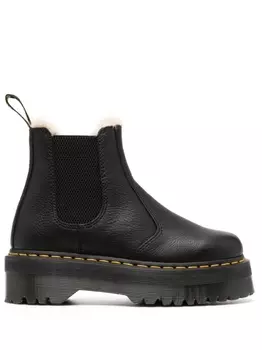 Ботинки 2976 Quad на платформе Dr. Martens, черный