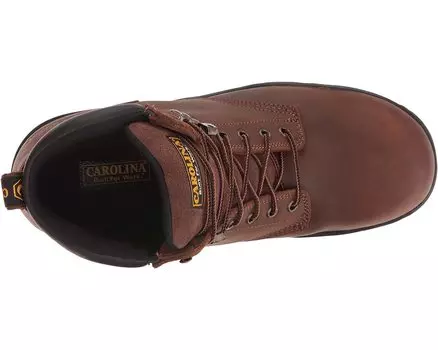 Ботинки 6'' Foreman Waterproof CA3026 Carolina, медный сумасшедший конь