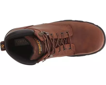 Ботинки 6'' Foreman Waterproof Steel Toe CA3526 Carolina, медная сумасшедшая лошадь