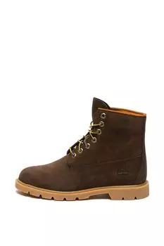 Ботинки 6 In Basic из нубука Timberland, коричневый