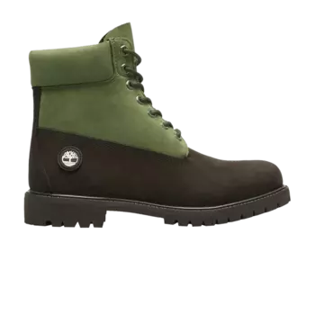 Ботинки 6 Inch Lace Up Waterproof Boot 'Dark Green Black', зеленый