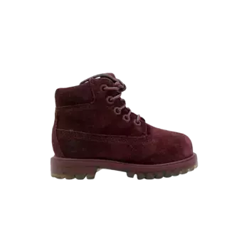 Ботинки 6 Inch Premium Suede Toddler Timberland, красный