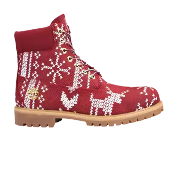 Ботинки 6 Inch Premium Timberland, красный