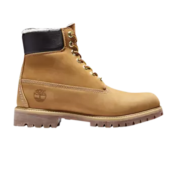 Ботинки 6 Inch Premium Warm Collar Timberland, желто-коричневый