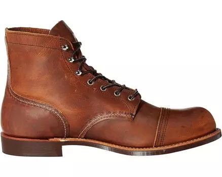 Ботинки 6" Iron Ranger Lug Red Wing Heritage, медь грубый жесткий