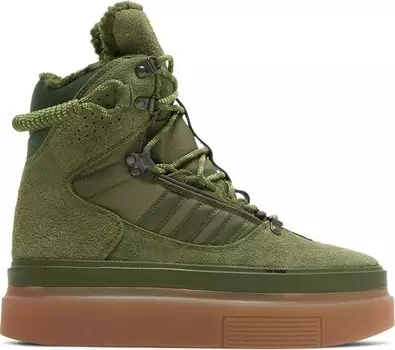 Ботинки Adidas Ivy Park x Wmns Super Sleek Boot 'Halls Of Ivy', зеленый