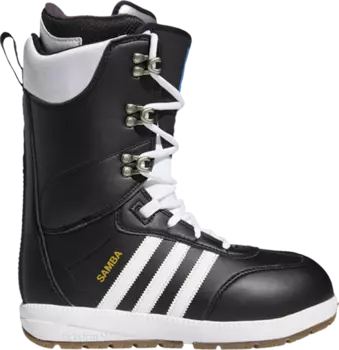 Ботинки Adidas Samba ADV Boot 'Core Black White', черный