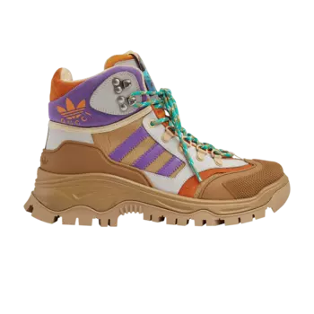 Ботинки Adidas x Gucci Wmns Lace Up Boot 'Brown Purple', коричневый