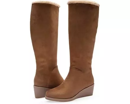 Ботинки Aerosoles 2BINOCULAR Tall Wedge Boot, цвет Tobacco Faux Suede