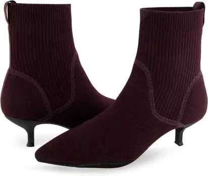 Ботинки Aerosoles Lanita, цвет Deep Aubergine Knit Fabric