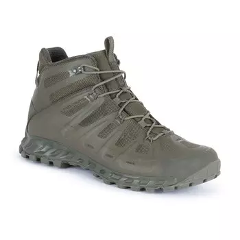 Ботинки Aku Selvatica Tactical Mid Goretex Hiking, зеленый