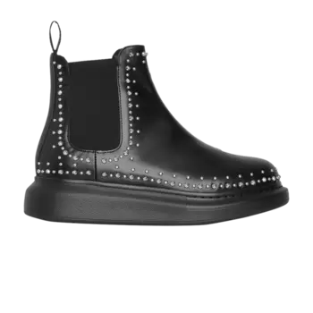 Ботинки Alexander McQueen Hybrid Chelsea Boot 'Black Studded', черный