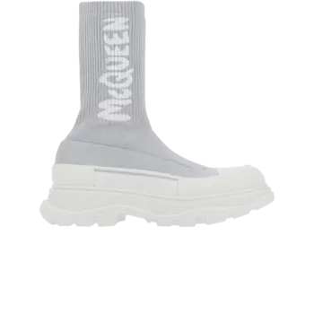 Ботинки Alexander McQueen Wmns Tread Slick Boot, серый