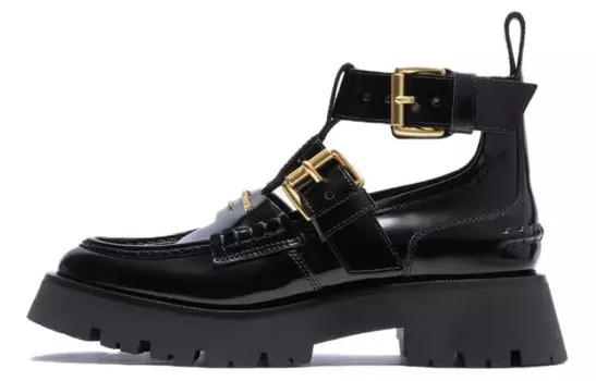 Ботинки Alexander Wang Carter Box с ремешком на щиколотке, черный