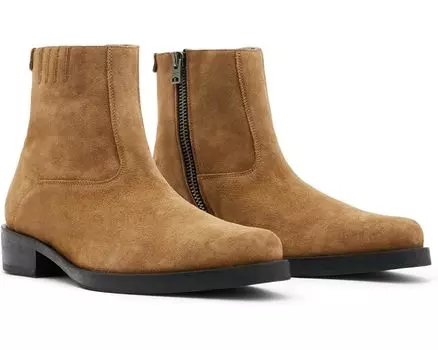 Ботинки AllSaints Booker Suede Boot, цвет Tan
