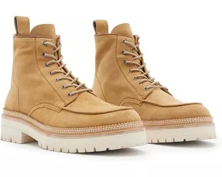 Ботинки AllSaints Castle Suede Boot, цвет Tan