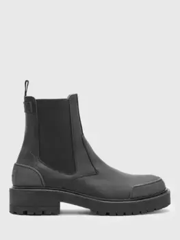 Ботинки AllSaints Matrix Leather Chelsea, черный
