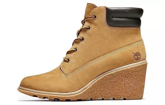 Ботинки Amston 6" Wheat женские Timberland, коричневый/черный