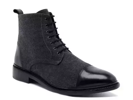 Ботинки Anthony Veer Monroe Cap Toe, цвет уголь/черный