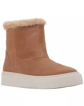 Ботинки Aquatalia Lavina из замши, устойчивые к погодным условиям, цвет whiskey