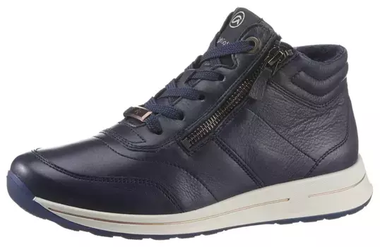 Ботинки Ara на шнуровке "OSAKA", с молниями с обеих сторон, ширина G, синий