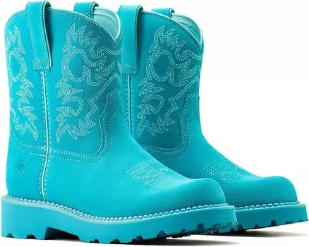 Ботинки Ariat Fatbaby Western, цвет Brightest Turquoise