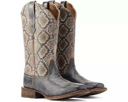 Ботинки Ariat Frontier Farrah Western, цвет Beduino Black/Natural Snake