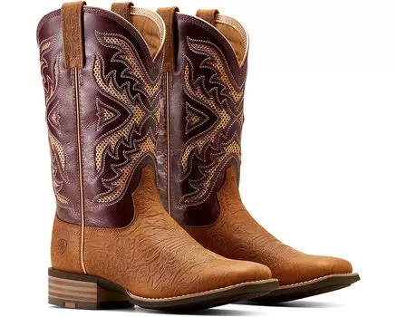 Ботинки Ariat San Angelo VentTEK 360 Western, цвет Tooled Toasted Almond