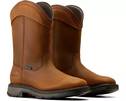 Ботинки Ariat WorkHog XT Wellington Waterproof Work Boot, цвет Distressed Brown