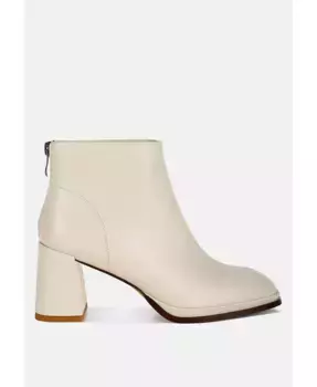 Ботинки Armada с квадратным носком из натуральной кожи Rag & Co, коричневый/бежевый