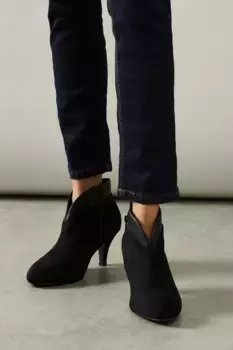 Ботинки Ashleigh с острым носком широкого кроя Wallis, черный