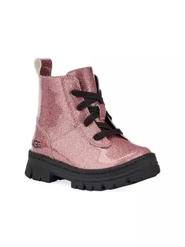 Ботинки Ashton с блестками для маленьких девочек UGG