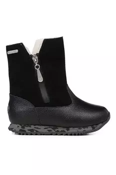 Ботинки Baker из замши Emu, черный