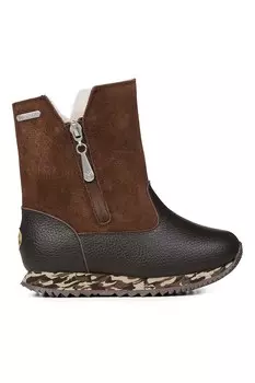 Ботинки Baker из замши Emu, коричневый