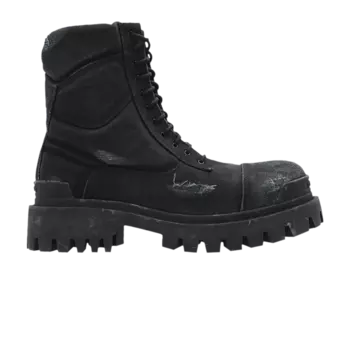 Ботинки Balenciaga Combat Strike Boot, черный
