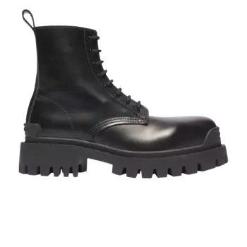 Ботинки Balenciaga Wmns Strike Lace-Up Boot, черный