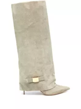 Ботинки Balmain 95 мм Uma, зеленый