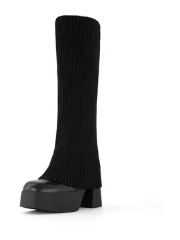 Ботинки Bershka, черный