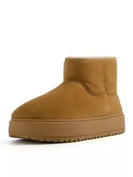 Ботинки Bershka, кэмел