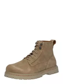 Ботинки BIRKENSTOCK Lace-Up Boots Highwood LEVE, серо-коричневый