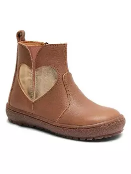 Ботинки bisgaard Leder, коричневый