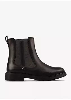 Ботинки Black Girl's 26153749 Astrol Orin K Clarks, черный