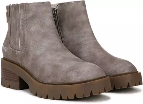 Ботинки Blowfish Malibu Joy Booties, цвет Grey Faux Nubuck